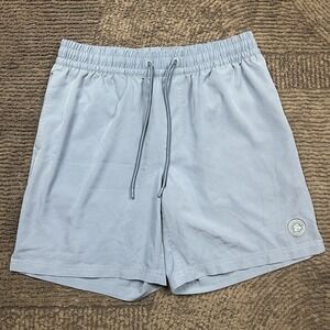 Imperial‎ Swim Shorts Men's Size Large Blue Drawstring Mesh Lining Elastic Waist